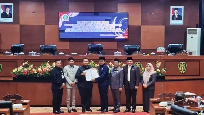 Bupati PPU Serahkan Raperda Pertanggung jawaban APBD 2024, Raih Opini WTP dari BPK