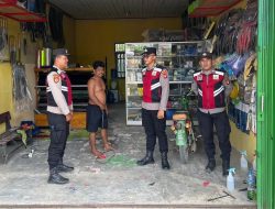 Polsek Babulu Turun ke Lapangan, Wujudkan Polisi Humanis di Tengah Masyarakat